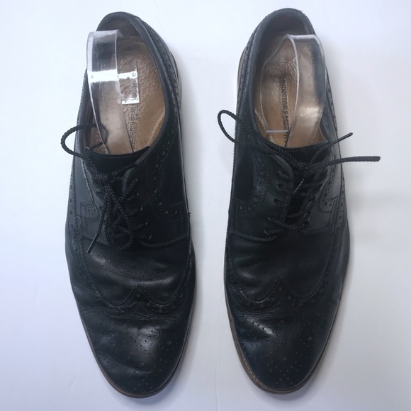 Johnston & Murphy Other - Johnston & Murphy 11.5 Black Leather Oxford Shoes